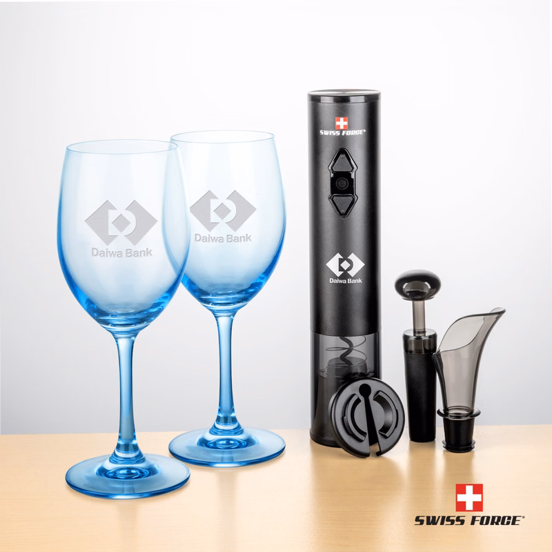 Swiss Force® Opener Set & Soudan Blue Wine