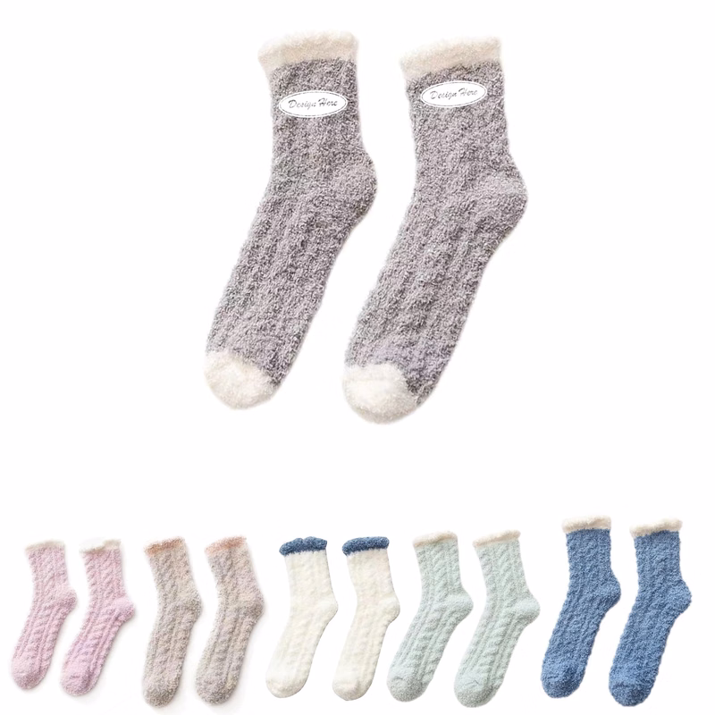 Cozy Winter Fuzzy Socks, Soft Plush Slippers & Gift Stockings