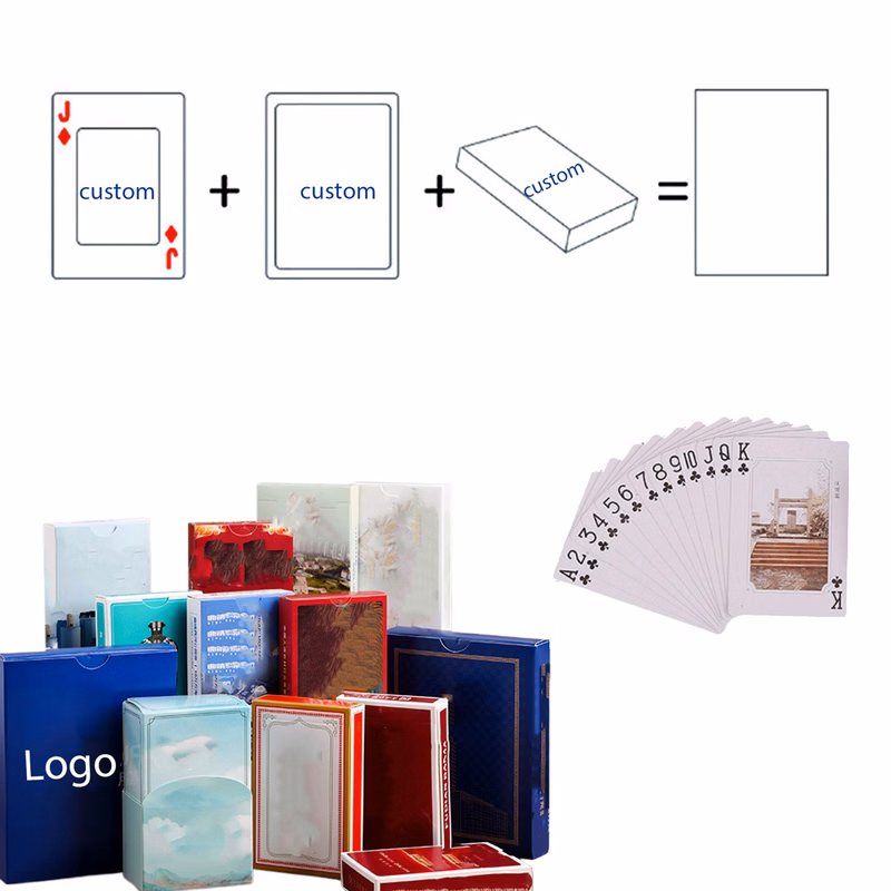 Premium Thickened Poker Playing Cards Custom Back
