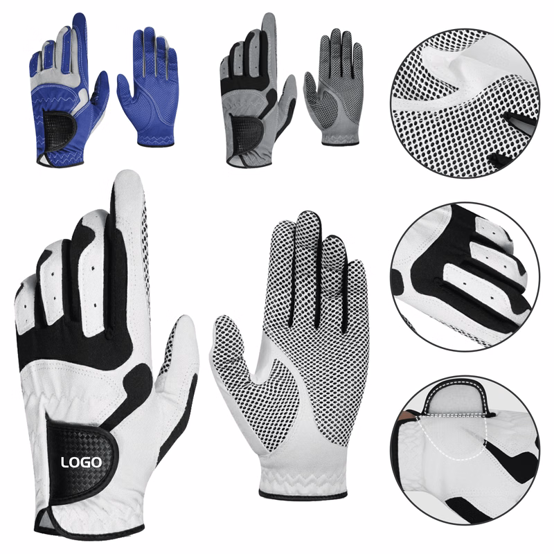 Custom Breathable Anti-Slip Palm Golf Pro Glove