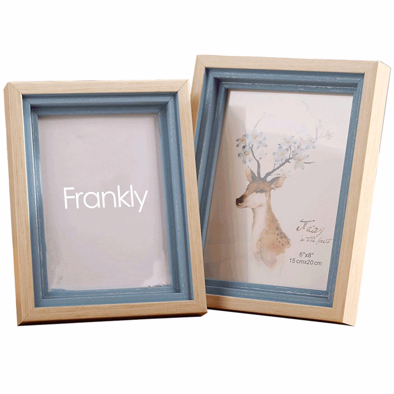 Solid Wood Picture Frame With High Definition Glass