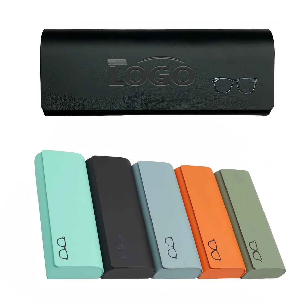 High quality metal eyeglass case with customizable logo 1