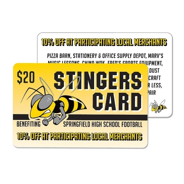 I.D. Membership Card - Card Stock 1