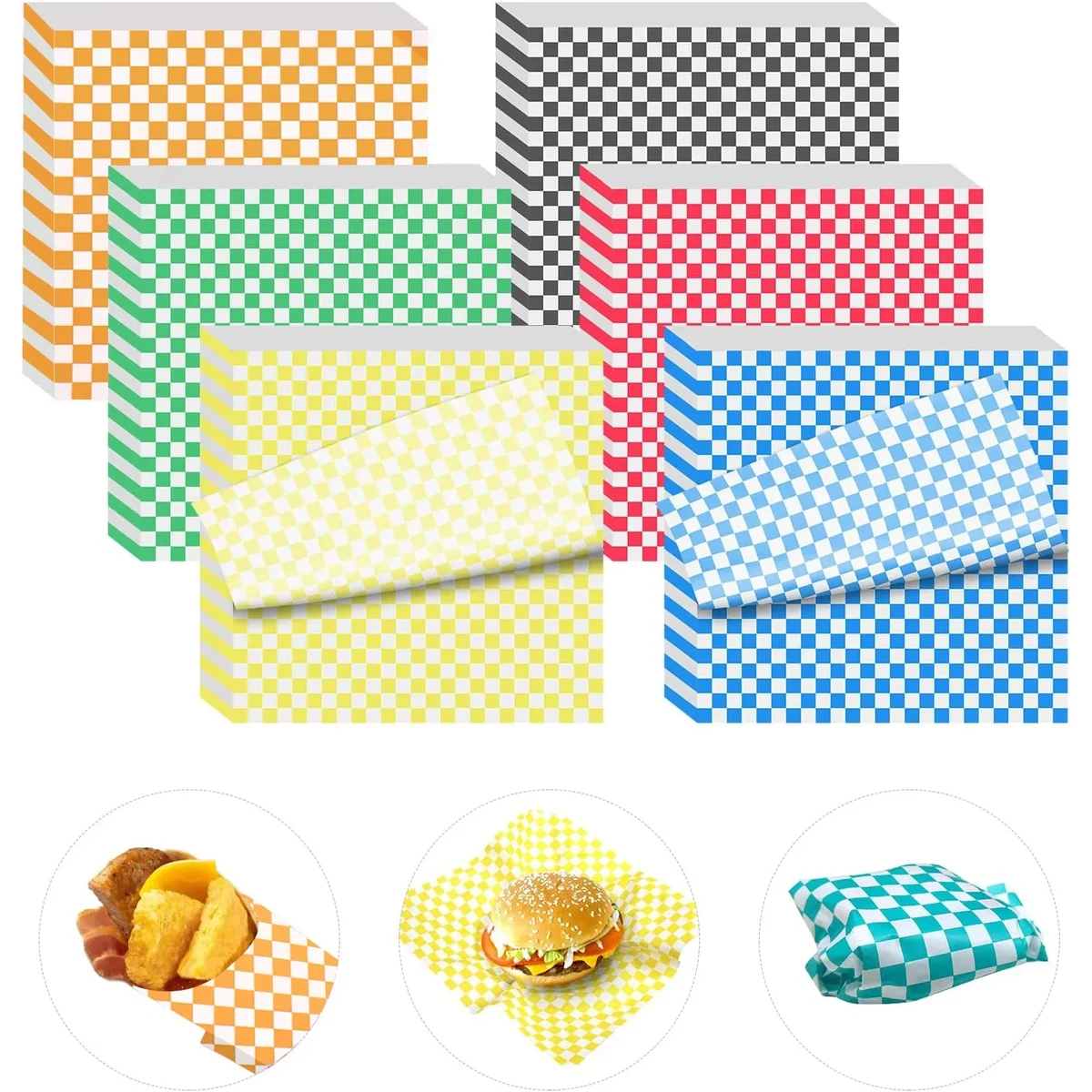 12x12 inch Paper Sandwich Liners 1