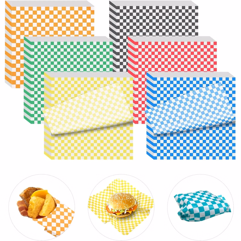 12x12 inch Paper Sandwich Liners