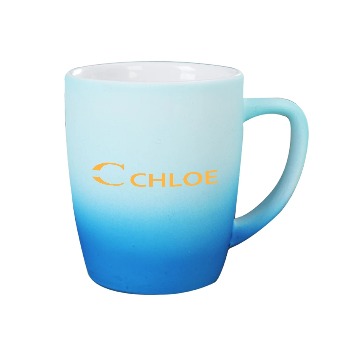 13oz Ombre Ceramic Mug w/ Handle for Office 1