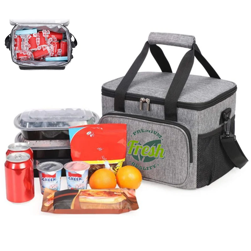 Lunch Bag(15L) Insulated Cooler bag Cooling Tote bag 1