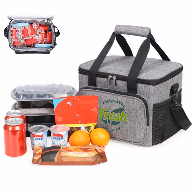 Lunch Bag(15L) Insulated Cooler bag Cooling Tote bag