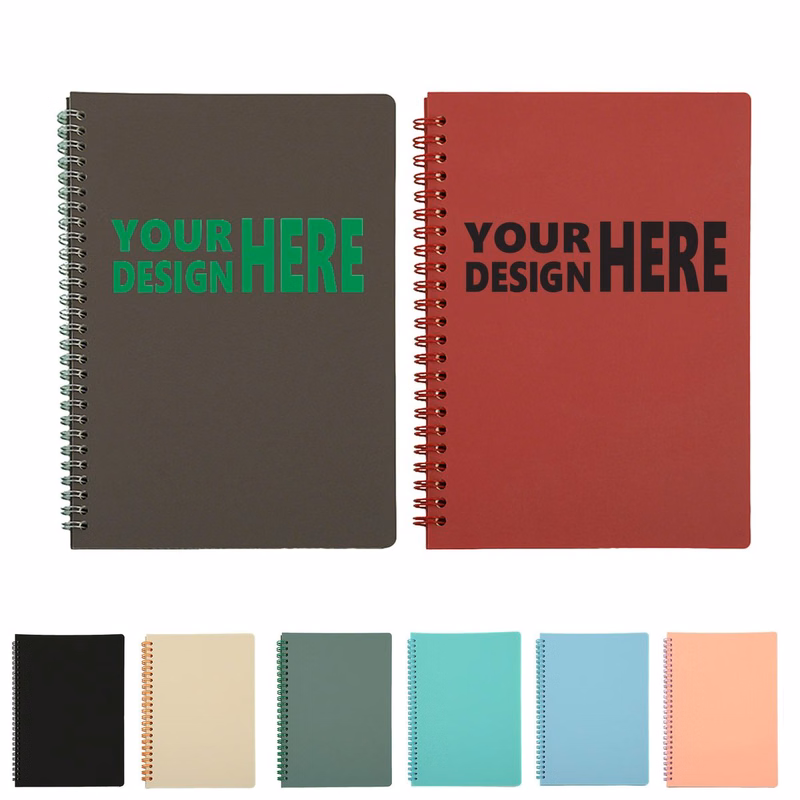 Durable Thick Paper Spiral Notebook