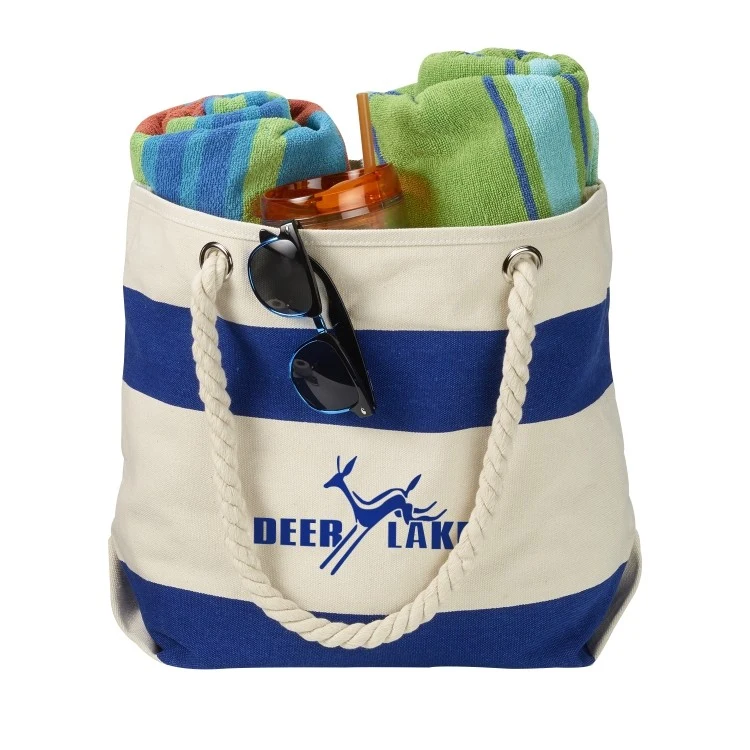 16 Oz. Portsmouth Cotton Canvas Beach Tote 1