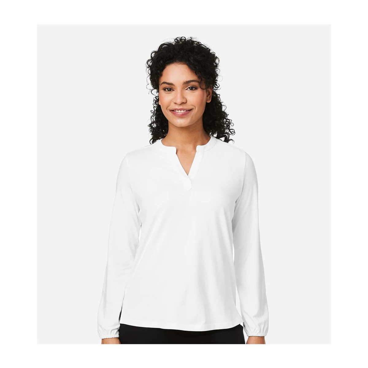Women's Raleigh Half-Placket Knit Top - DP122W 1