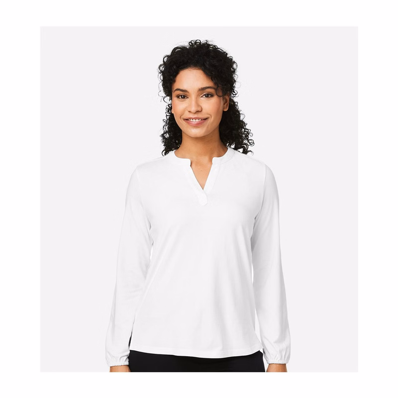 Women's Raleigh Half-Placket Knit Top - DP122W