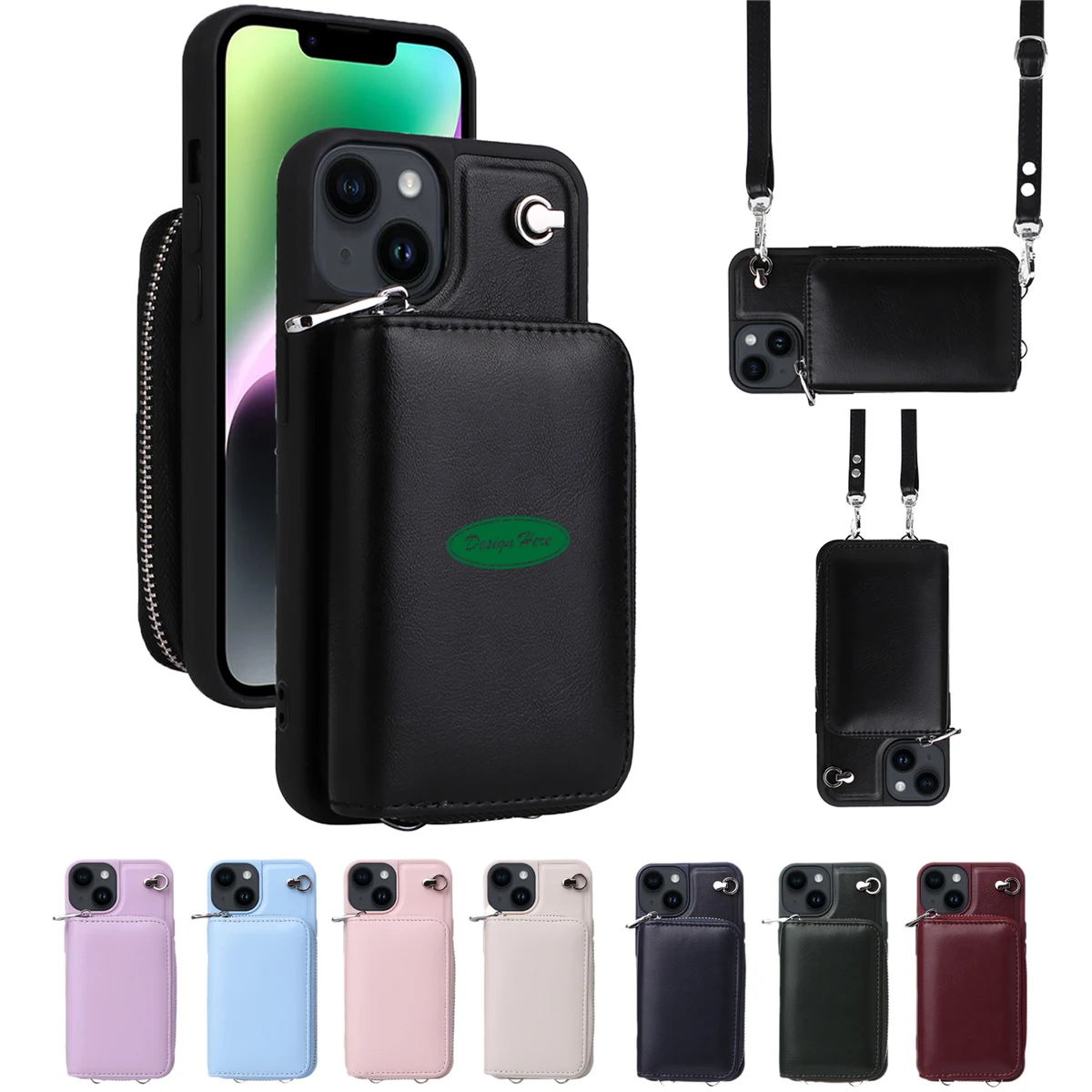 PU Phone Case Bag with Wallet Function 1