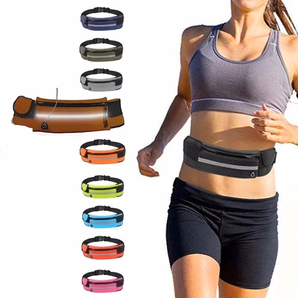 Music Note Pattern Waterproof Waist Pack