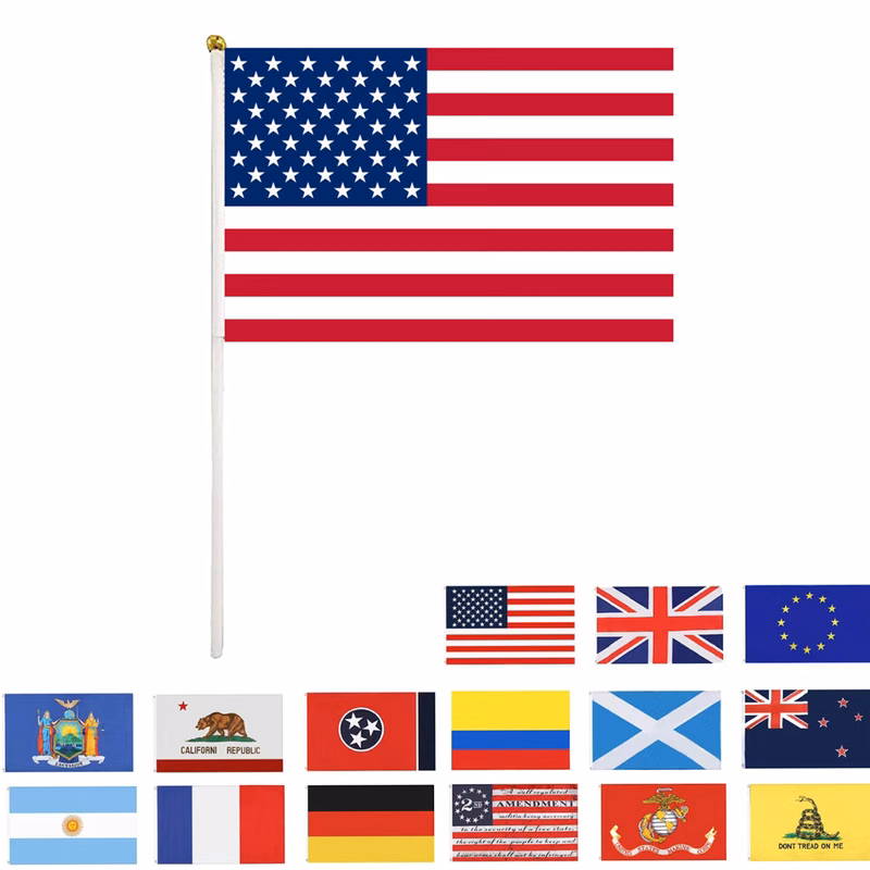 American Pride Hand Wave Flag