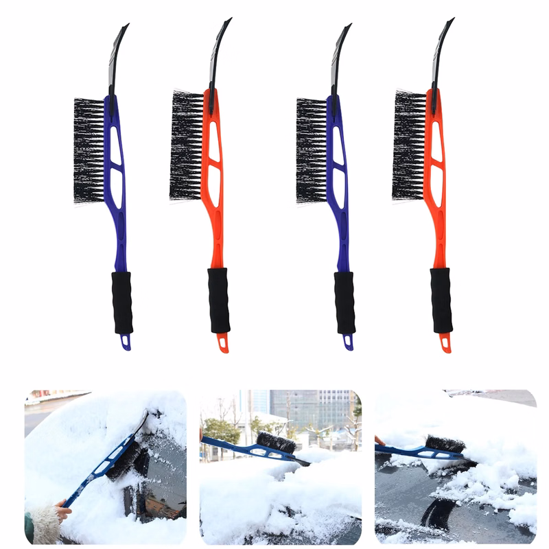 Custom Logo 2-in-1 Ice Scraper Snow Brush Promotional Gifts