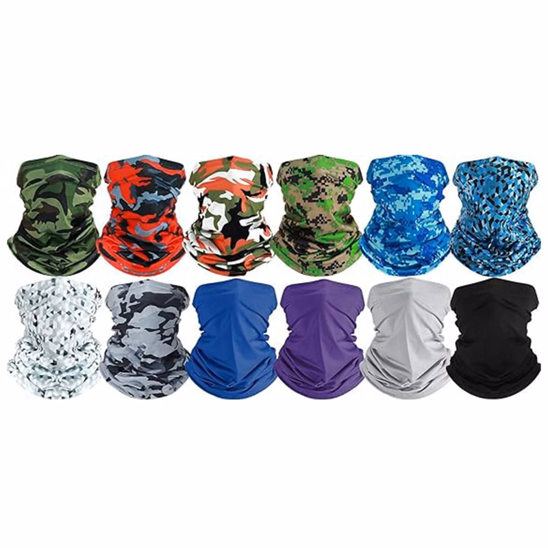 Bandana Face Mask Ice Silk Cooling Neck Gaiter