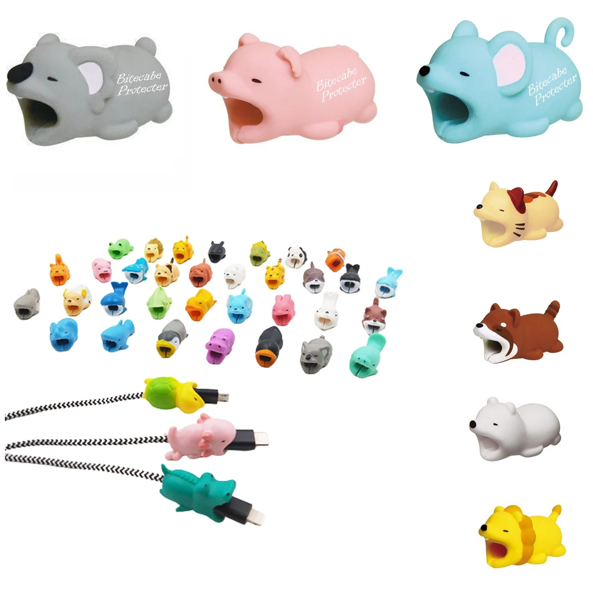 Animal Shaped Data Cable Protector 1
