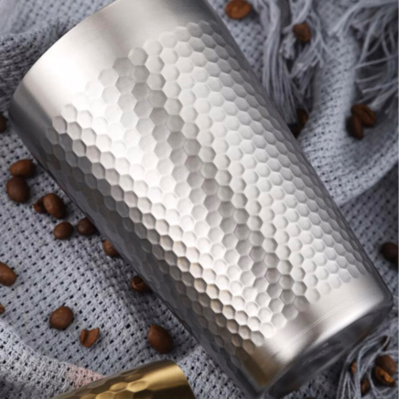 Exquisite stainless steel wine glass