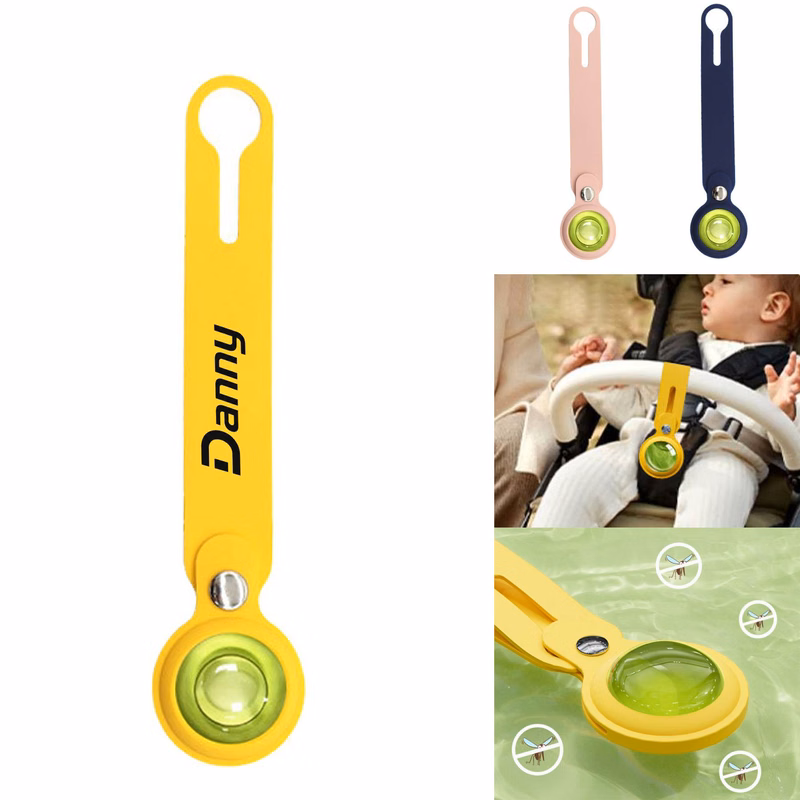 Mosquito Repellent Silicone Wristband Charm