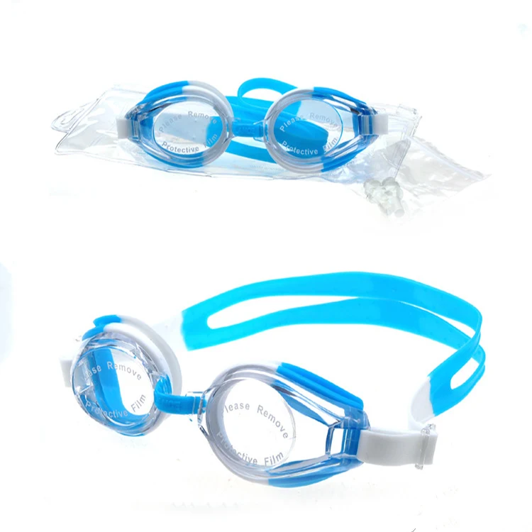 Adult silicone swimming goggles 1