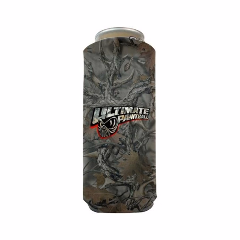 Full Color Slim Foam Can Cooler, 24 oz.