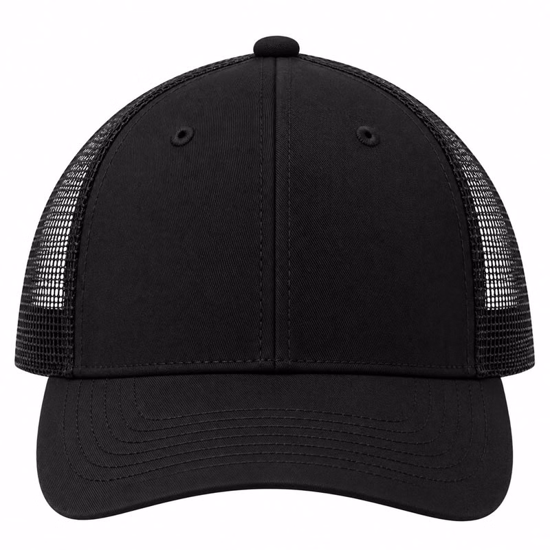 Port Authority Low-Profile Snapback Trucker Cap.