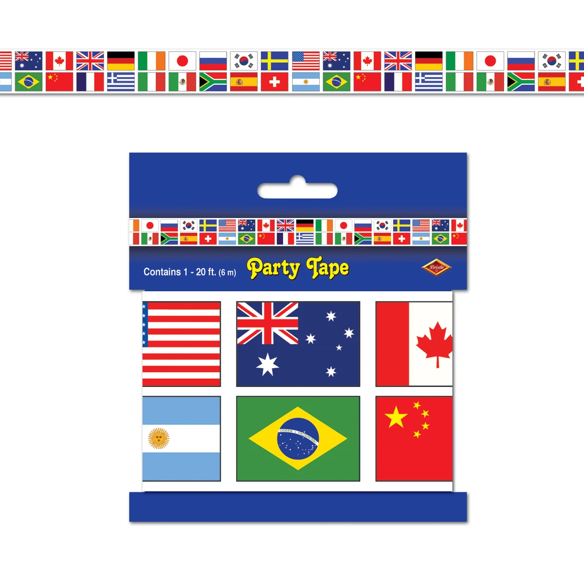 International Flag Party Tape 1