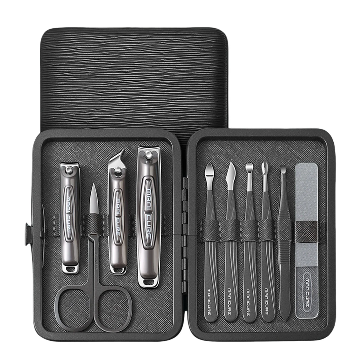 10-Piece Professional Nail Care Kit with Nail Clippers. 1