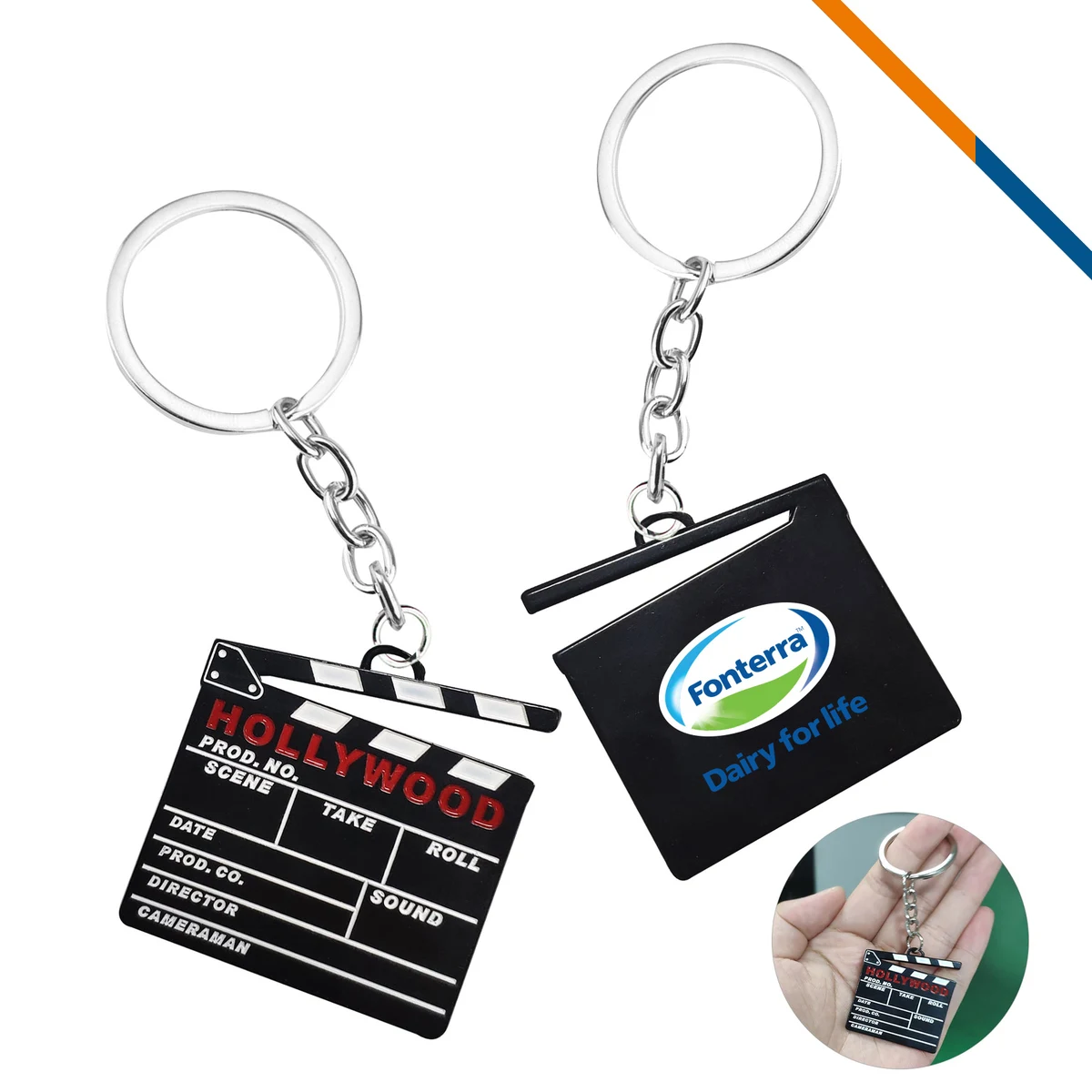 Director Clapboard Keychain 1