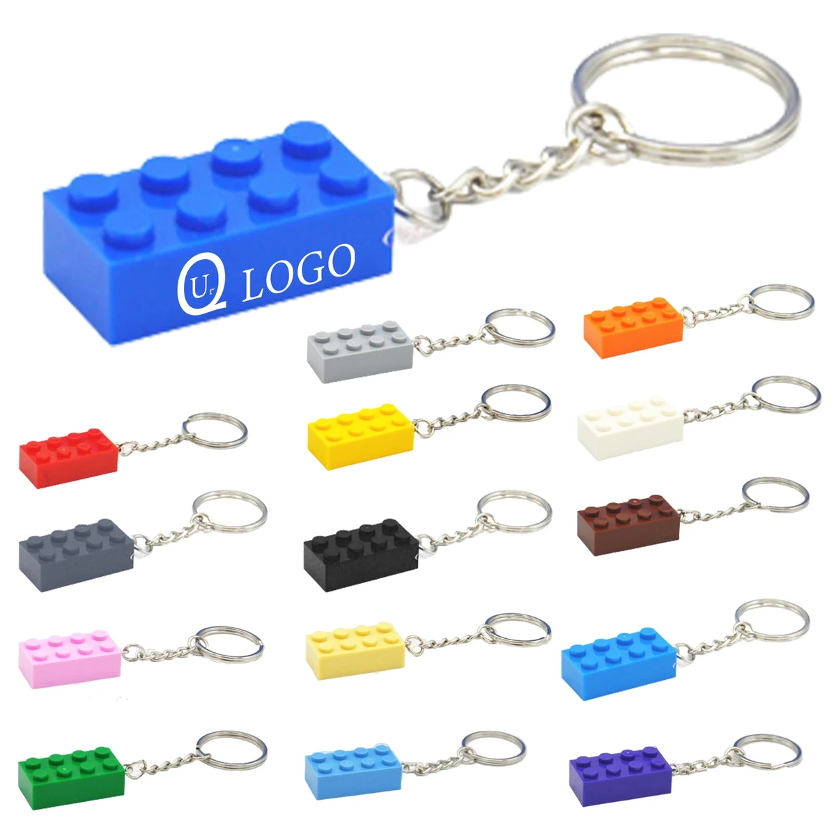 Building Block Keychain 1