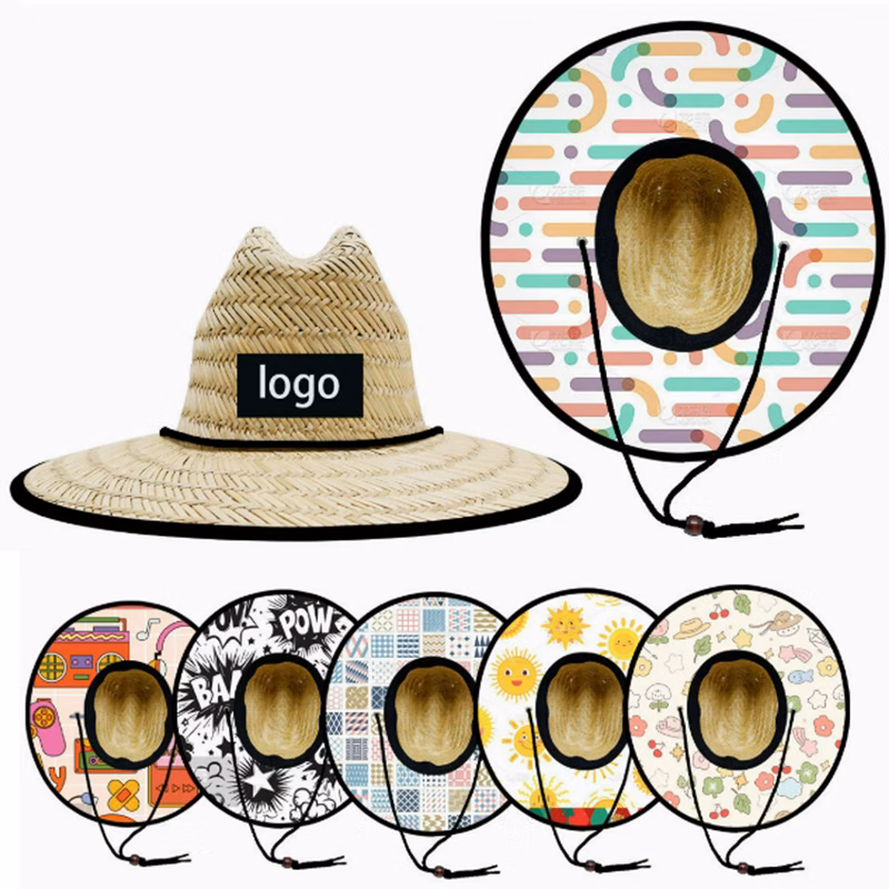 Outdoor Lifeguard Straw Hat