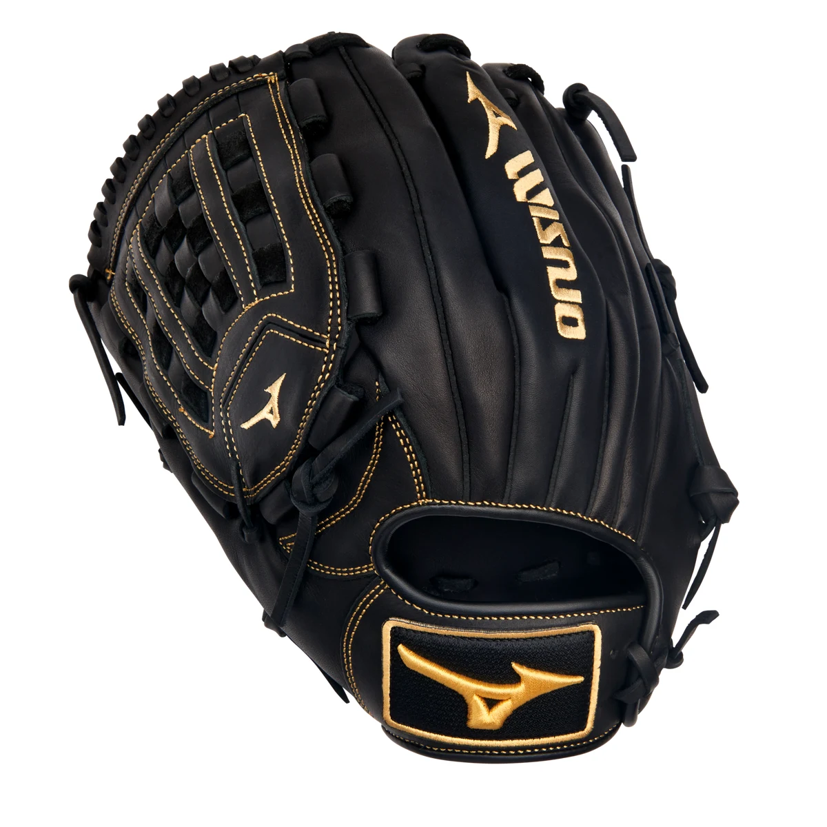 MVP Prime Pitcher/Outfield Baseball Glove 12", Arch Tartan Web, BioSoft Leather, Center Pocket Desi 1