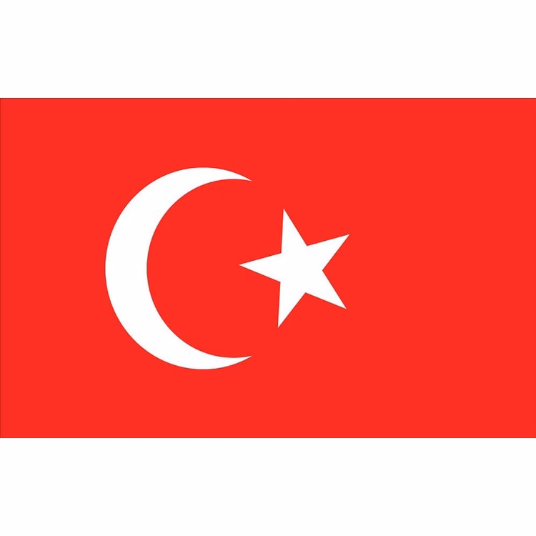 Turkey Flag - 2' x 3' - Nylon