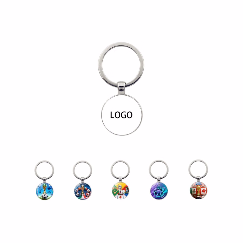 Custom Glass Keychains