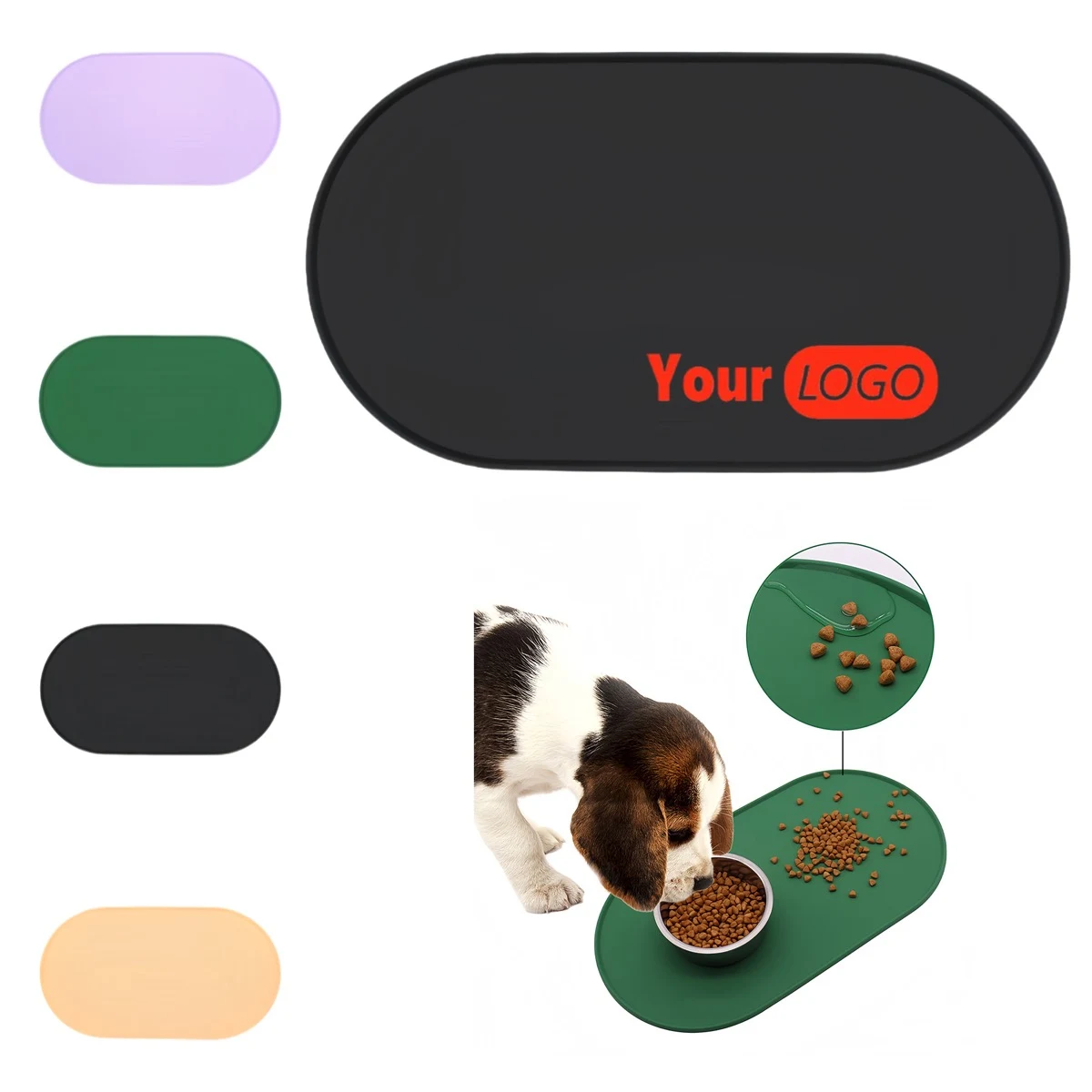 Durable Waterproof Silicone Pet Placemat 1