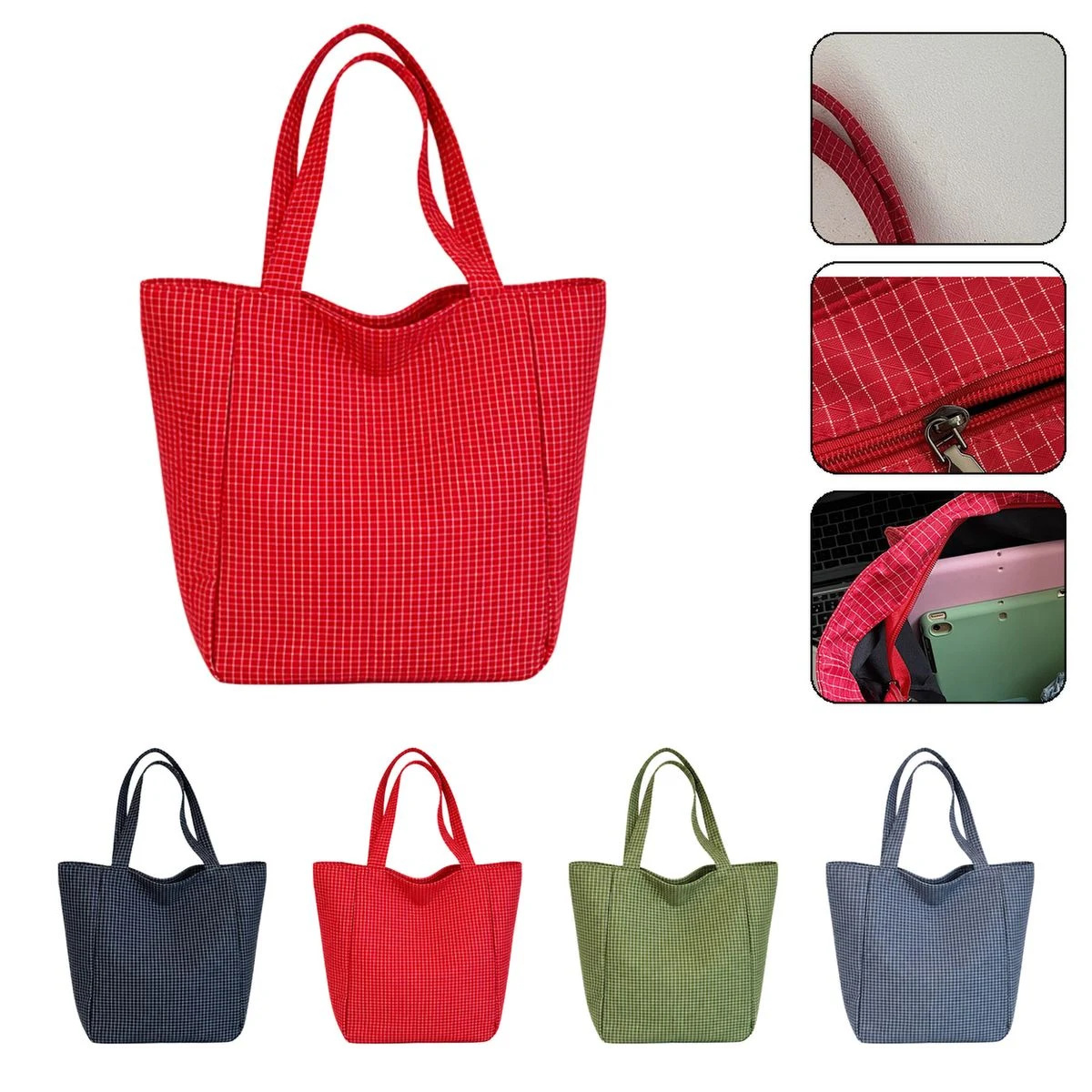 Large Capacity Everyday Mesh Shoulder Bag 1