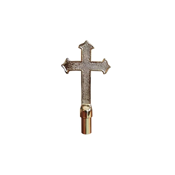 Fancy Cross Ornament Top with Adaptor 1