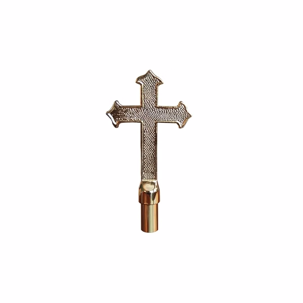 Fancy Cross Ornament Top with Adaptor