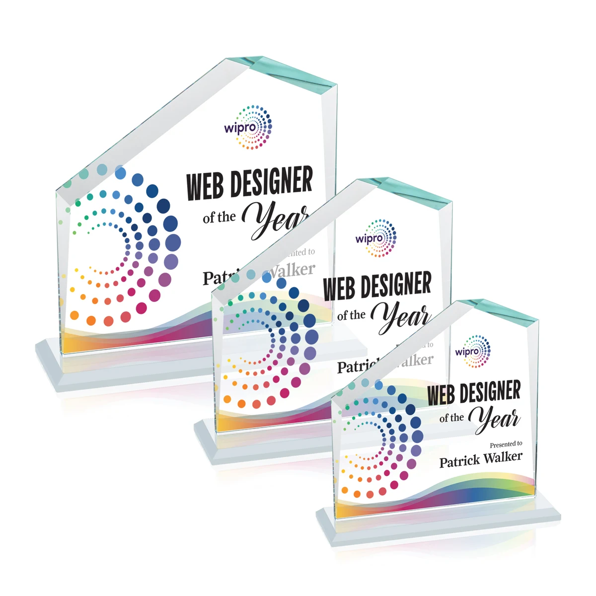 Fairmont VividPrint™ Award - White 1