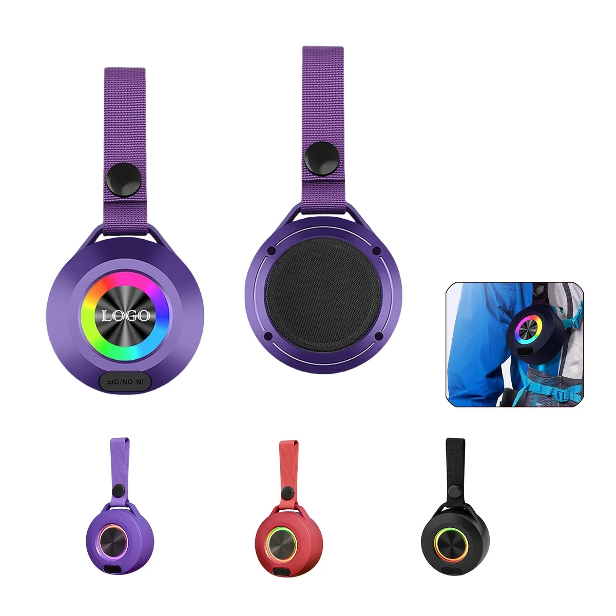 LED Mini Wireless Speaker 1