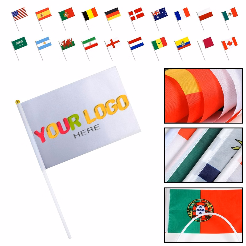 Countries International World Stick Flag