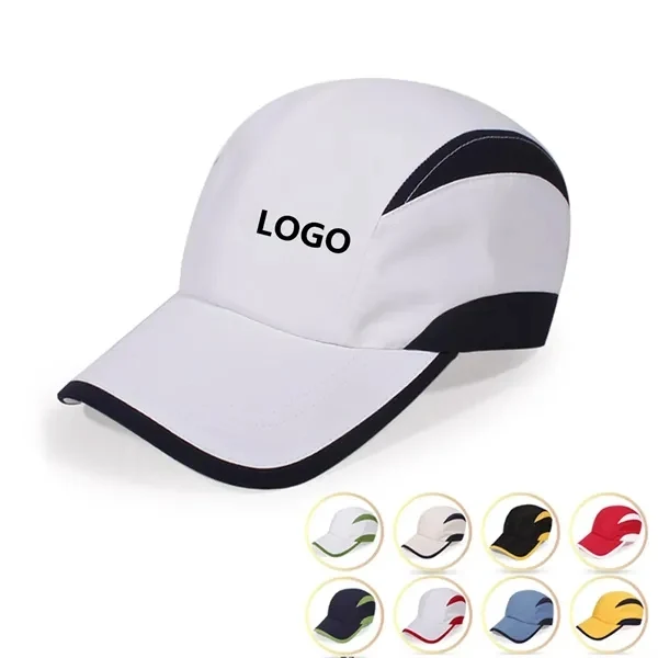 Custom Polyester Baseball Cap with Breathable Design — Athletic Sports Giveaway 1