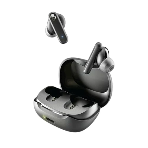 Skullcandy Smokin' Buds Wireless Earbuds, Bluetooth Headphones, Noise Isolating Fit, Up to 20 Hou... 1