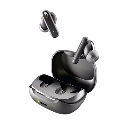 Skullcandy Smokin' Buds Wireless Earbuds, Bluetooth Headphones, Noise Isolating Fit, Up to 20 Hou...
