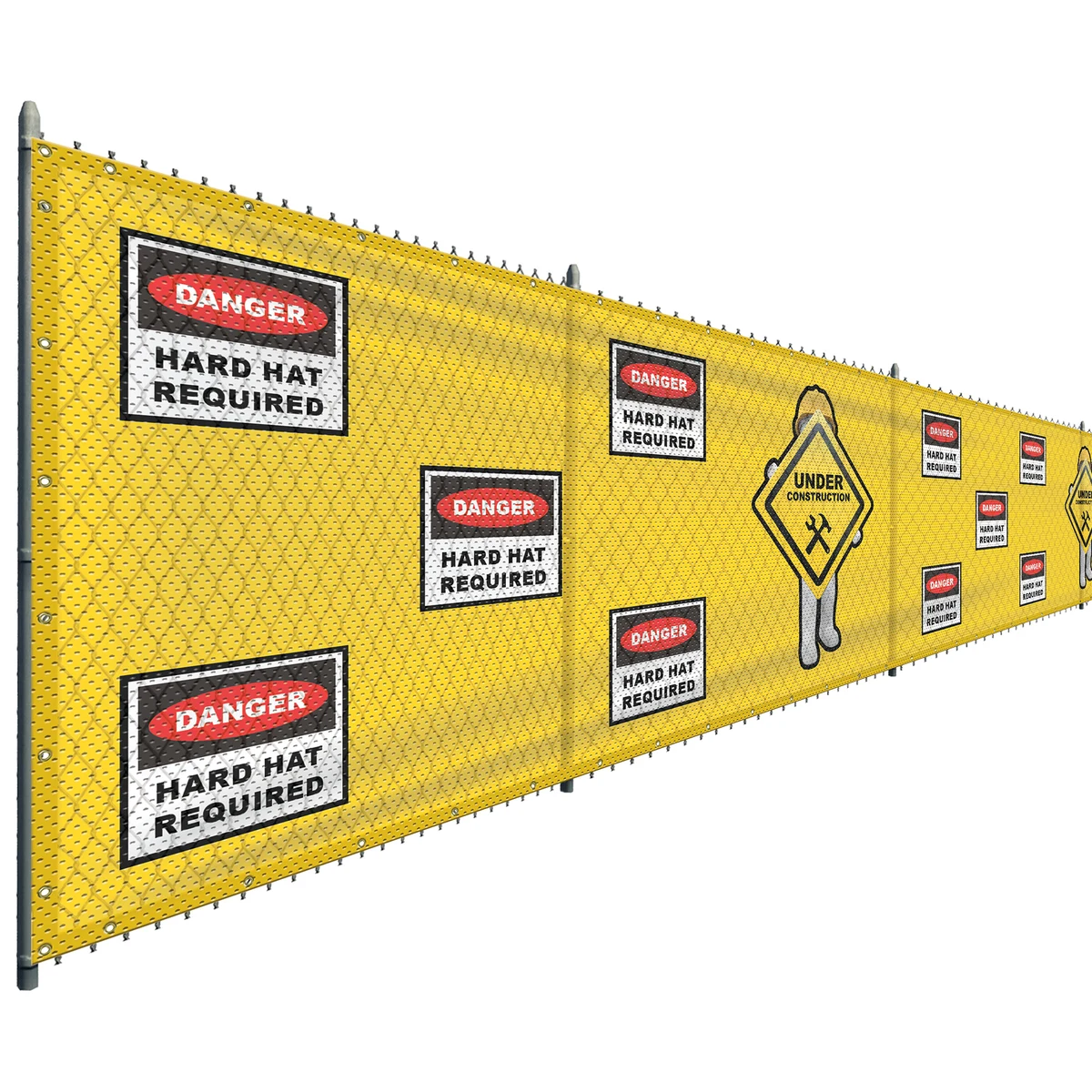 6' x 48' Polyester Mesh Banner 1