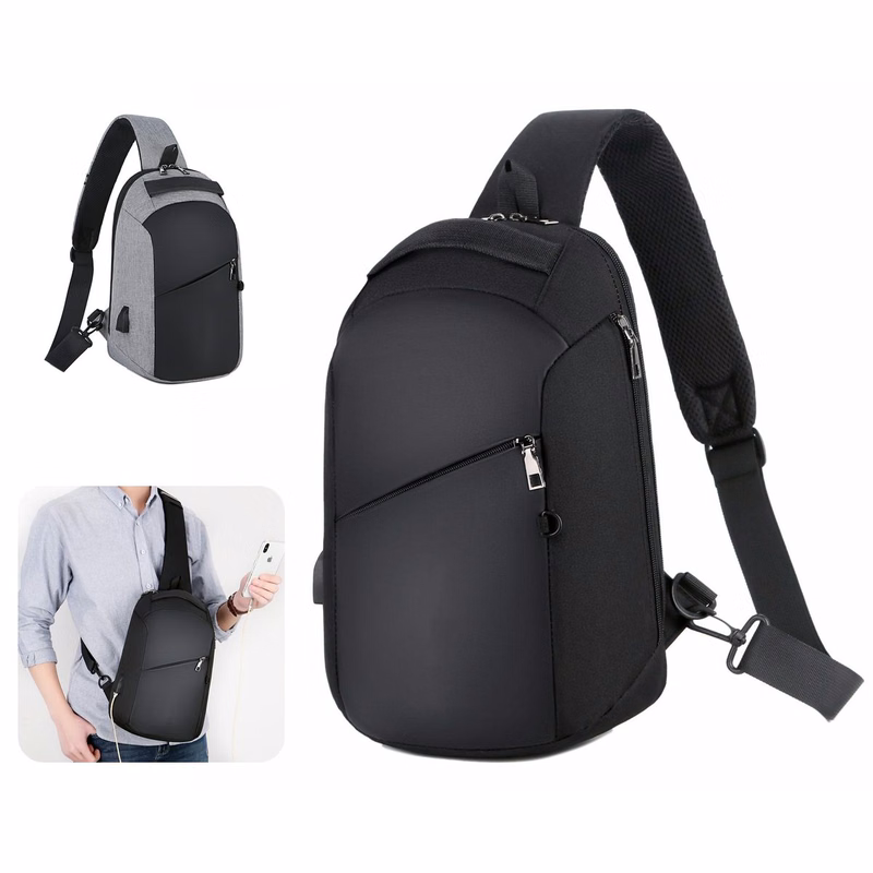 Blocking Lightweight Crossbody Backpack Chest Shoulder Bag