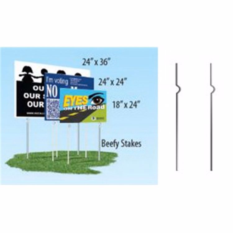 Yard Sign Beefy Stake Stand