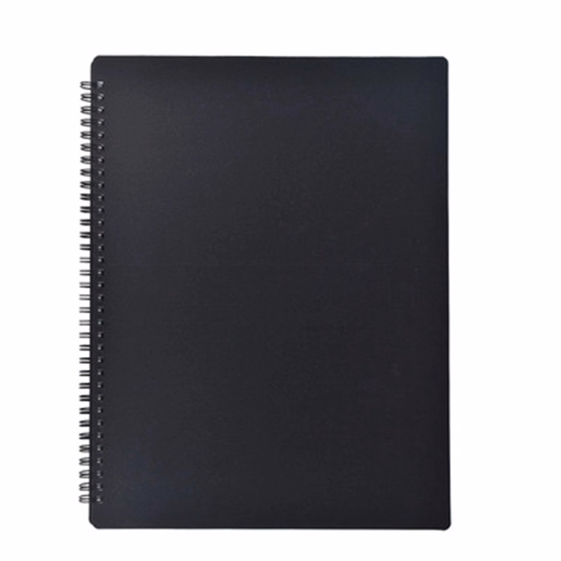 Spiral thickened coil notebook