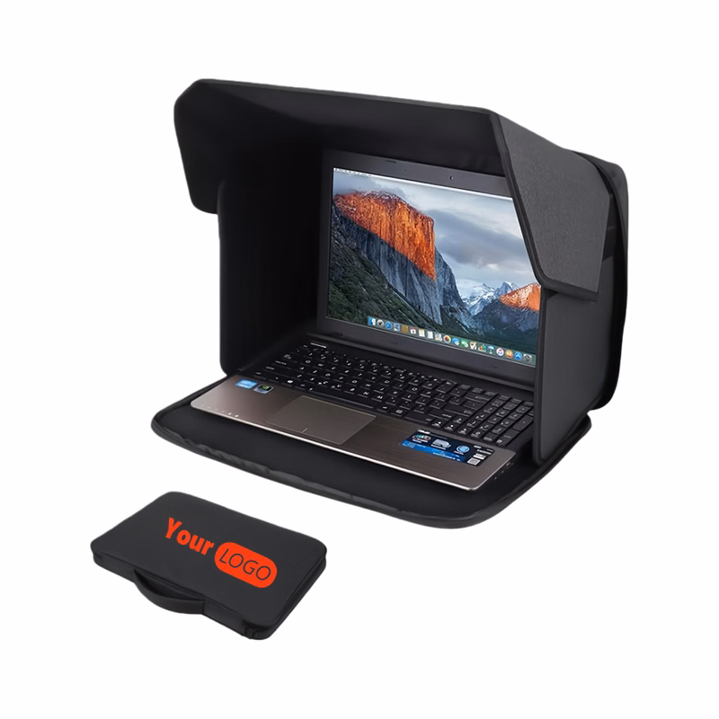 Foldable Outdoor Laptop Sunshade Made Of Polyester